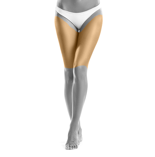 Epilare cu laser coapse